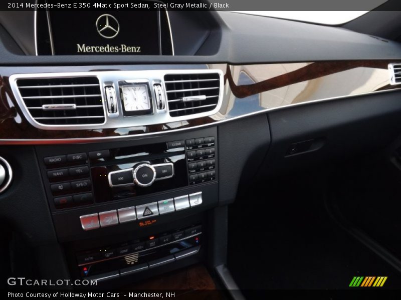 Steel Gray Metallic / Black 2014 Mercedes-Benz E 350 4Matic Sport Sedan