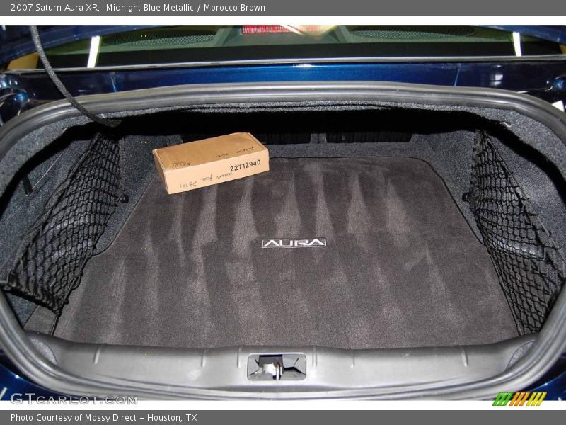 Midnight Blue Metallic / Morocco Brown 2007 Saturn Aura XR