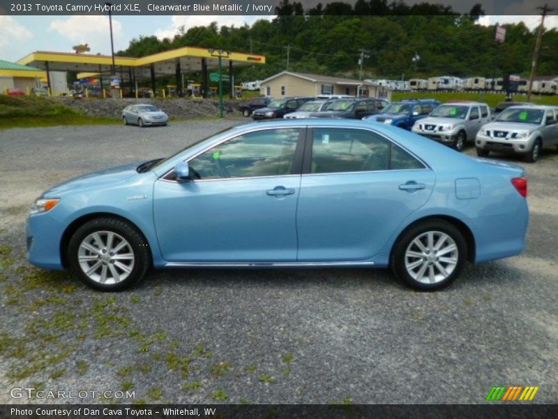  2013 Camry Hybrid XLE Clearwater Blue Metallic