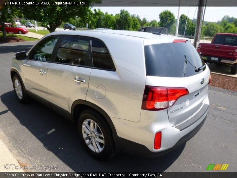 Bright Silver / Black 2014 Kia Sorento LX AWD