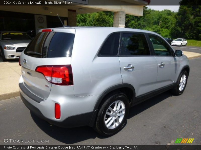 Bright Silver / Black 2014 Kia Sorento LX AWD