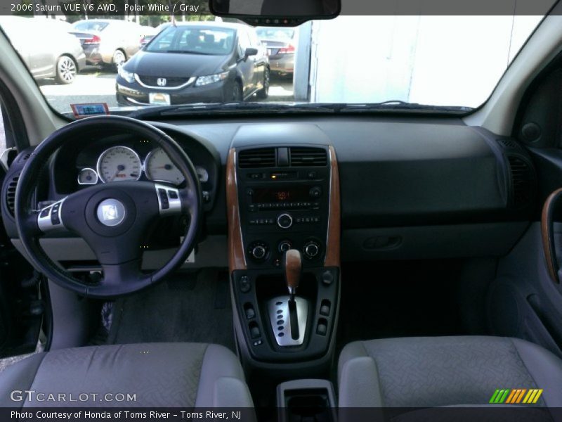 Polar White / Gray 2006 Saturn VUE V6 AWD