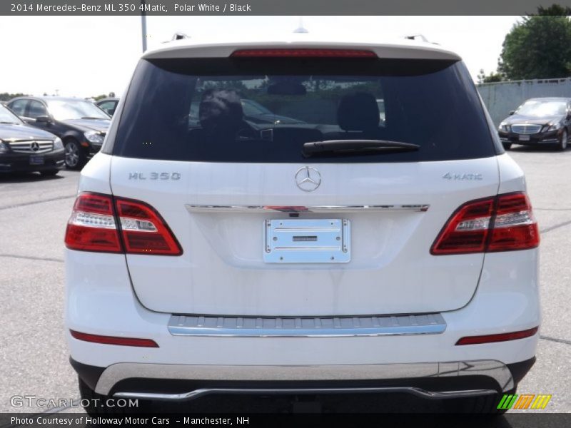 Polar White / Black 2014 Mercedes-Benz ML 350 4Matic