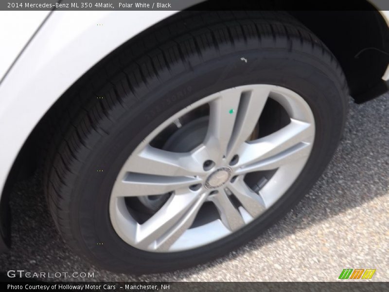 Polar White / Black 2014 Mercedes-Benz ML 350 4Matic
