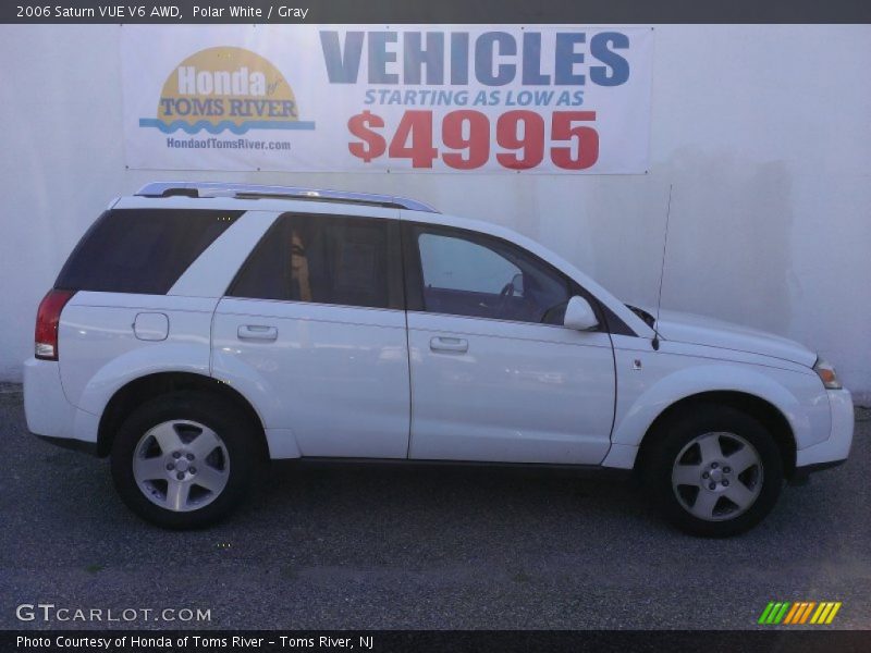 Polar White / Gray 2006 Saturn VUE V6 AWD