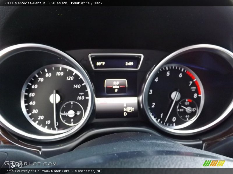 Polar White / Black 2014 Mercedes-Benz ML 350 4Matic