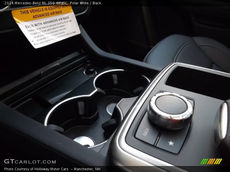 Polar White / Black 2014 Mercedes-Benz ML 350 4Matic