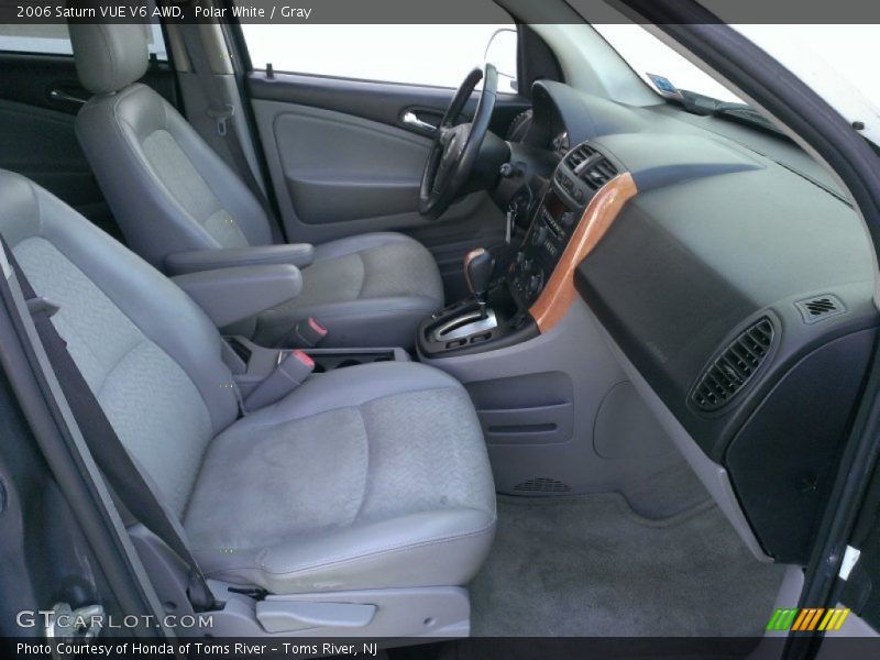 Polar White / Gray 2006 Saturn VUE V6 AWD