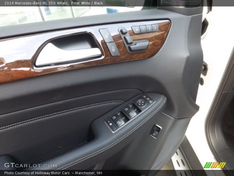 Polar White / Black 2014 Mercedes-Benz ML 350 4Matic