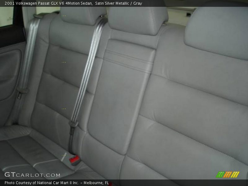 Satin Silver Metallic / Gray 2001 Volkswagen Passat GLX V6 4Motion Sedan