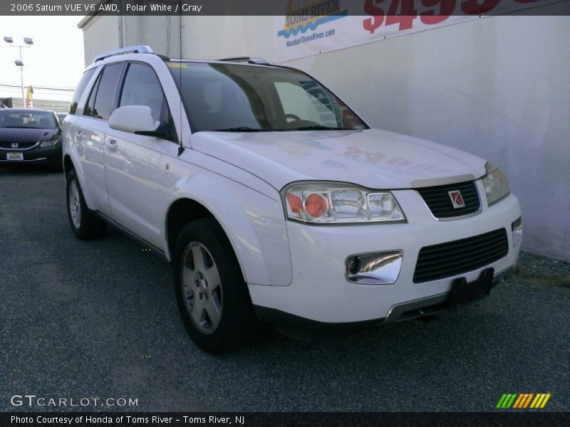 Polar White / Gray 2006 Saturn VUE V6 AWD