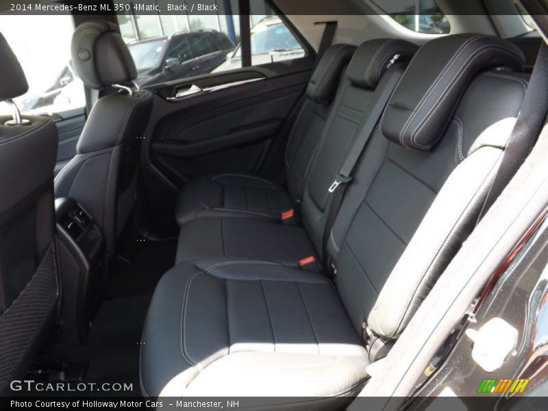 Black / Black 2014 Mercedes-Benz ML 350 4Matic
