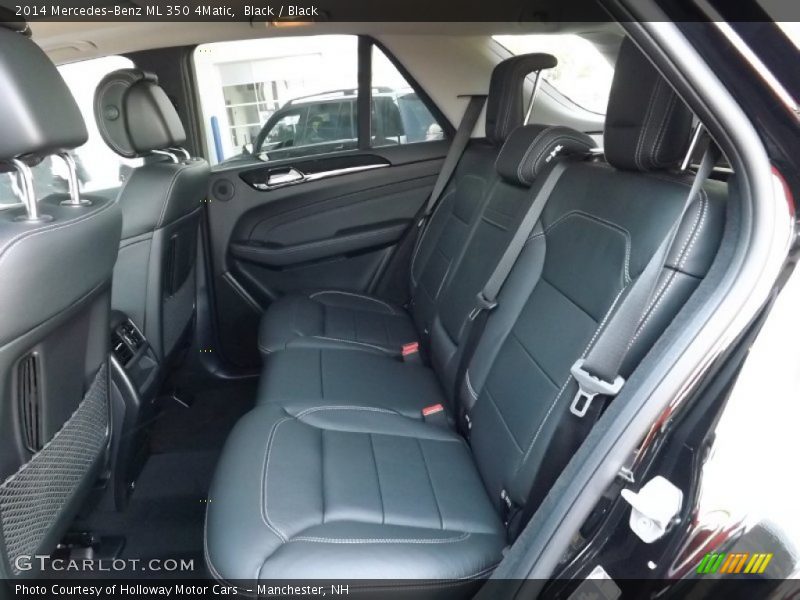 Black / Black 2014 Mercedes-Benz ML 350 4Matic