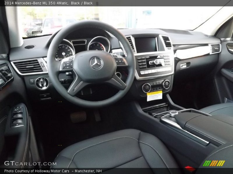 Black / Black 2014 Mercedes-Benz ML 350 4Matic