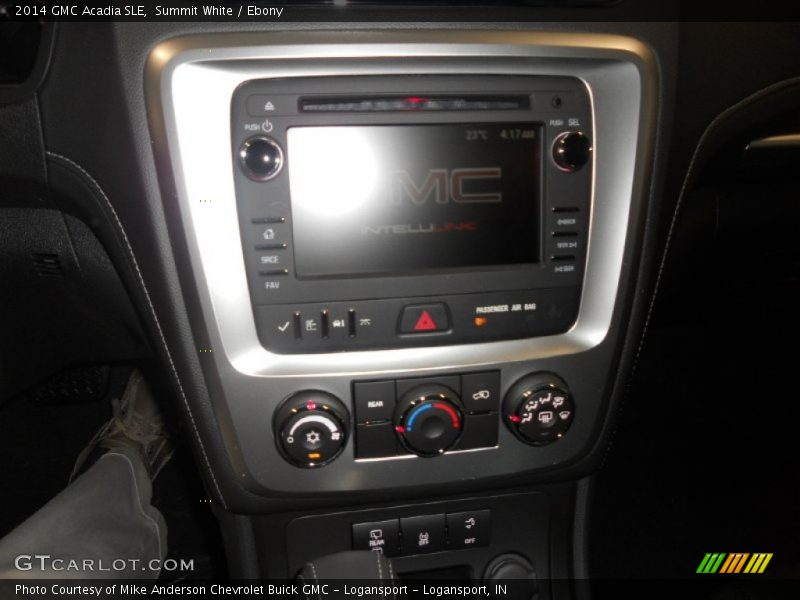 Summit White / Ebony 2014 GMC Acadia SLE