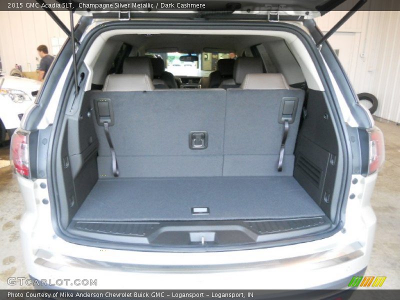 Champagne Silver Metallic / Dark Cashmere 2015 GMC Acadia SLT