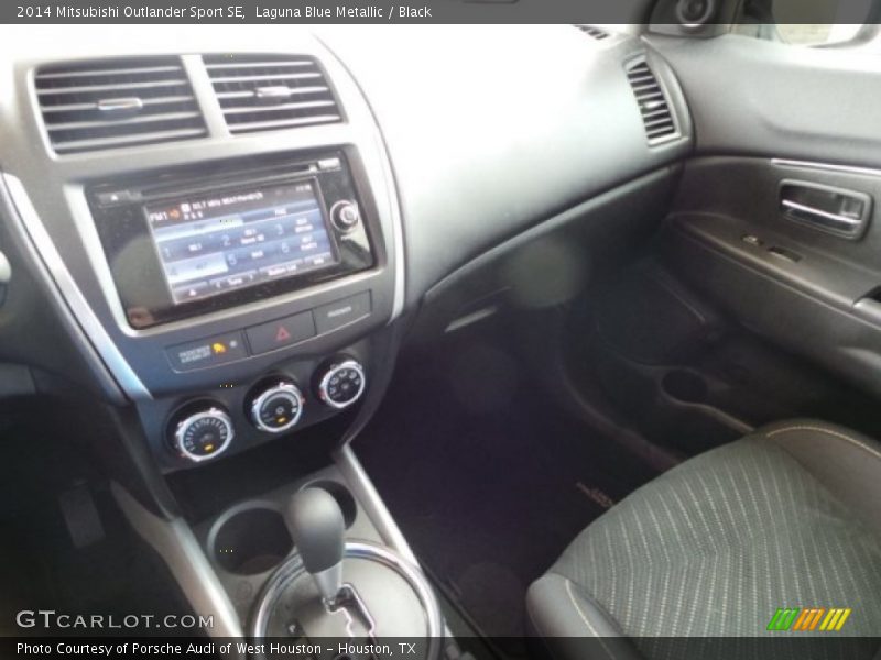 Laguna Blue Metallic / Black 2014 Mitsubishi Outlander Sport SE