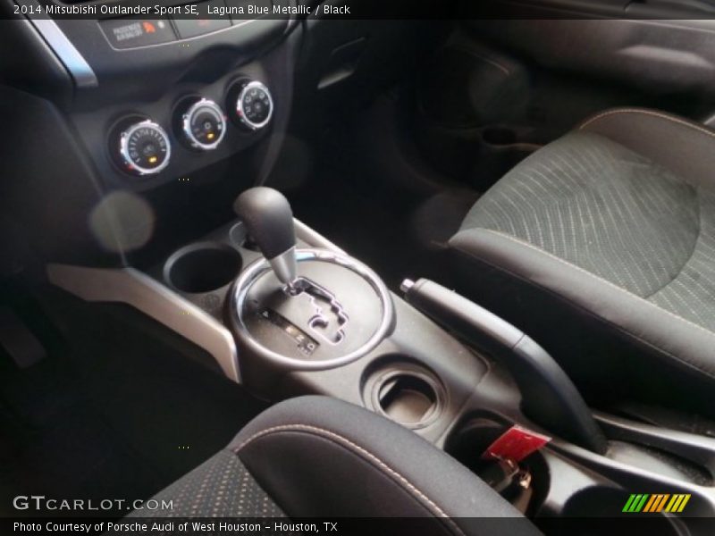 Laguna Blue Metallic / Black 2014 Mitsubishi Outlander Sport SE