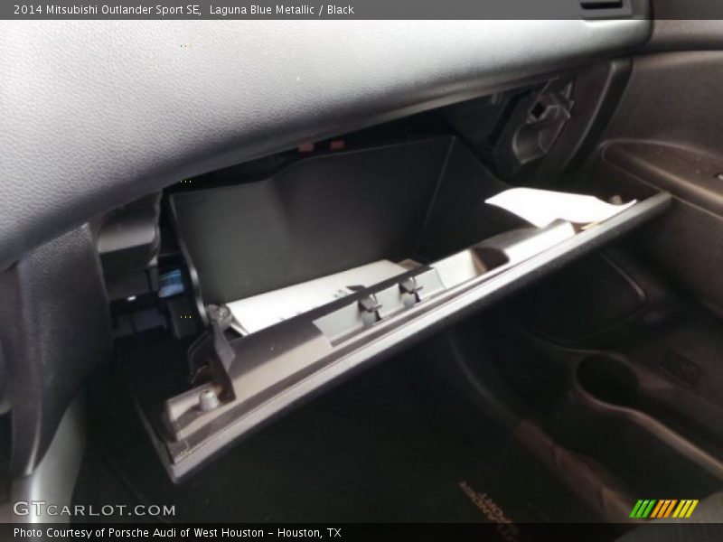 Laguna Blue Metallic / Black 2014 Mitsubishi Outlander Sport SE