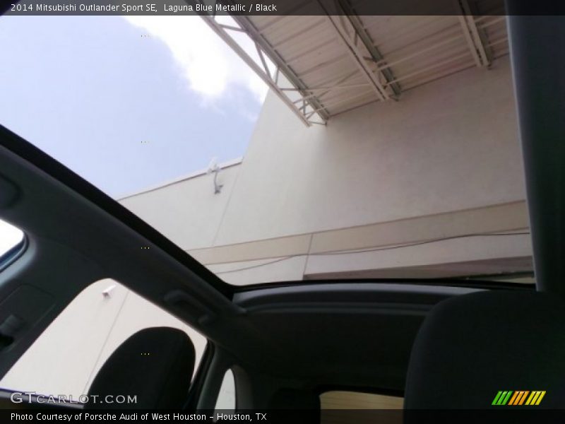 Laguna Blue Metallic / Black 2014 Mitsubishi Outlander Sport SE