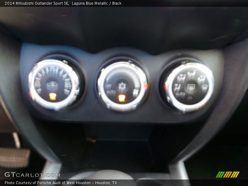Laguna Blue Metallic / Black 2014 Mitsubishi Outlander Sport SE