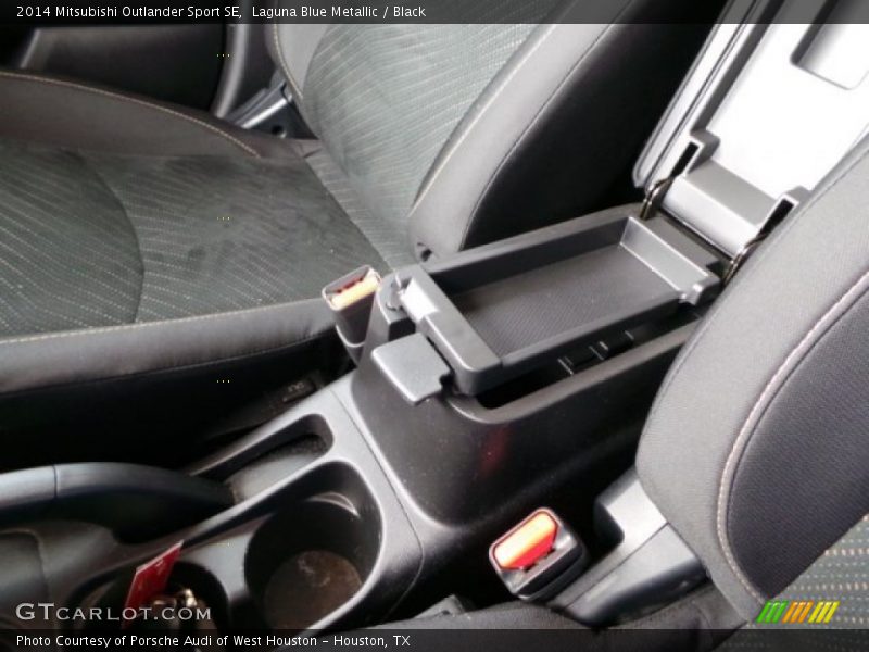 Laguna Blue Metallic / Black 2014 Mitsubishi Outlander Sport SE