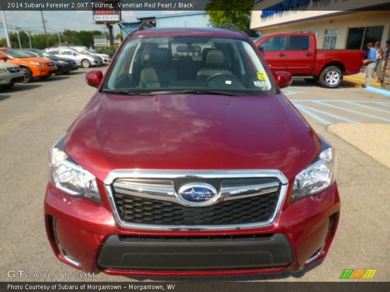 Venetian Red Pearl / Black 2014 Subaru Forester 2.0XT Touring