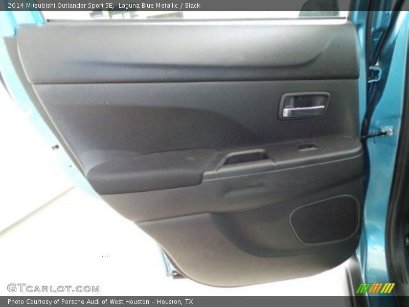 Laguna Blue Metallic / Black 2014 Mitsubishi Outlander Sport SE