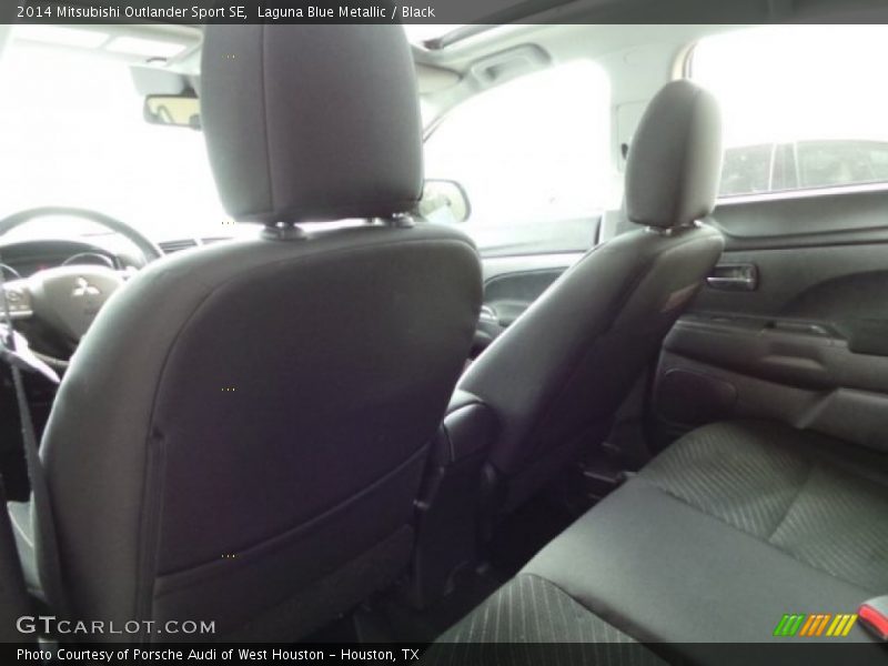 Laguna Blue Metallic / Black 2014 Mitsubishi Outlander Sport SE
