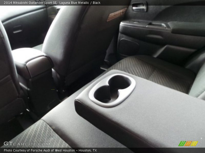 Laguna Blue Metallic / Black 2014 Mitsubishi Outlander Sport SE