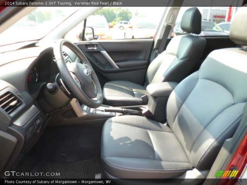 Venetian Red Pearl / Black 2014 Subaru Forester 2.0XT Touring