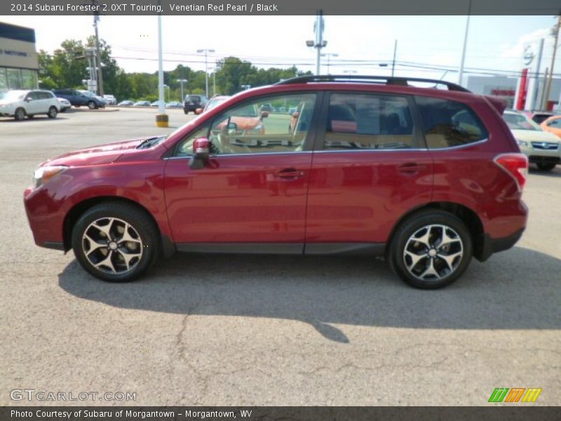 Venetian Red Pearl / Black 2014 Subaru Forester 2.0XT Touring