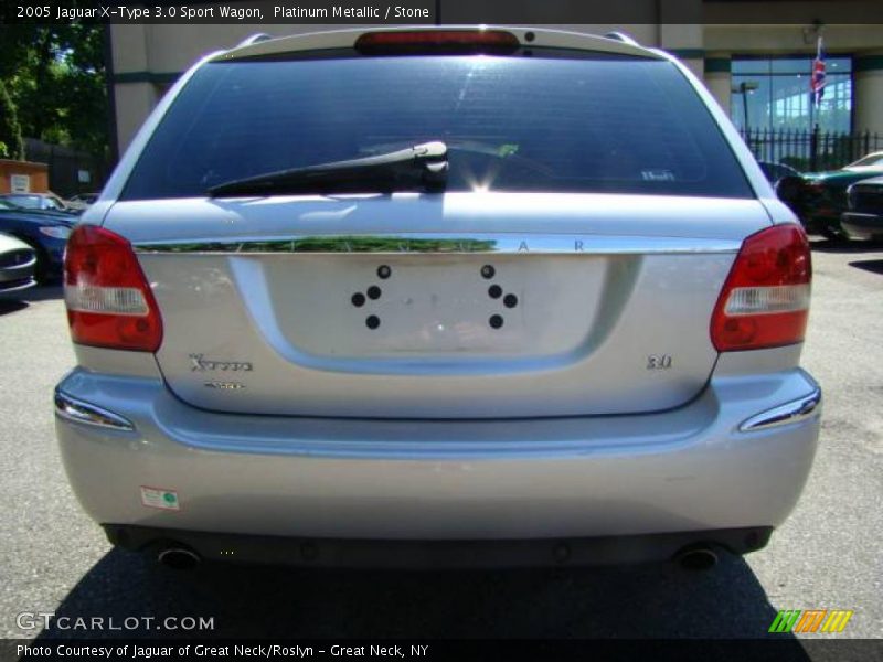 Platinum Metallic / Stone 2005 Jaguar X-Type 3.0 Sport Wagon