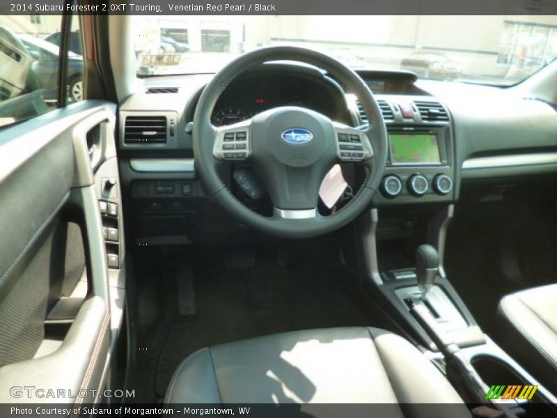 Venetian Red Pearl / Black 2014 Subaru Forester 2.0XT Touring