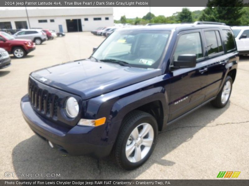 True Blue Pearl / Dark Slate Gray/Light Pebble 2014 Jeep Patriot Latitude 4x4