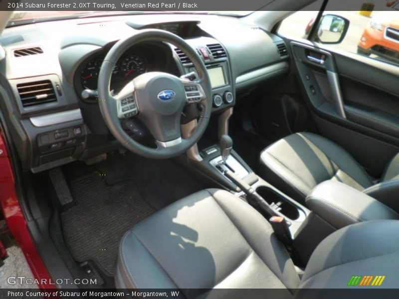 Venetian Red Pearl / Black 2014 Subaru Forester 2.0XT Touring