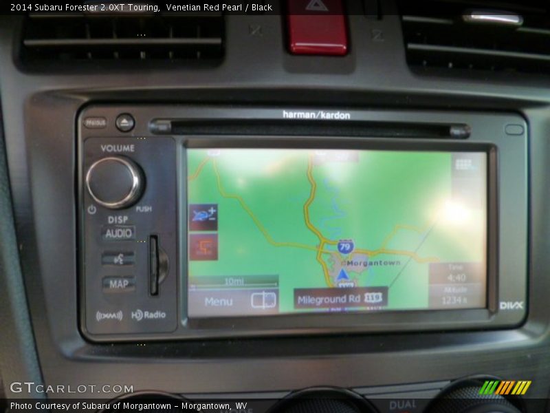 Venetian Red Pearl / Black 2014 Subaru Forester 2.0XT Touring