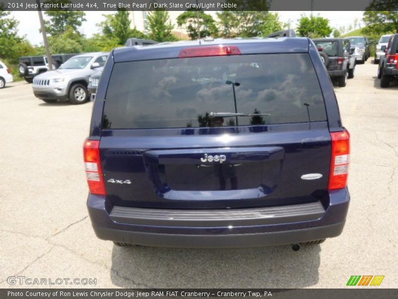 True Blue Pearl / Dark Slate Gray/Light Pebble 2014 Jeep Patriot Latitude 4x4