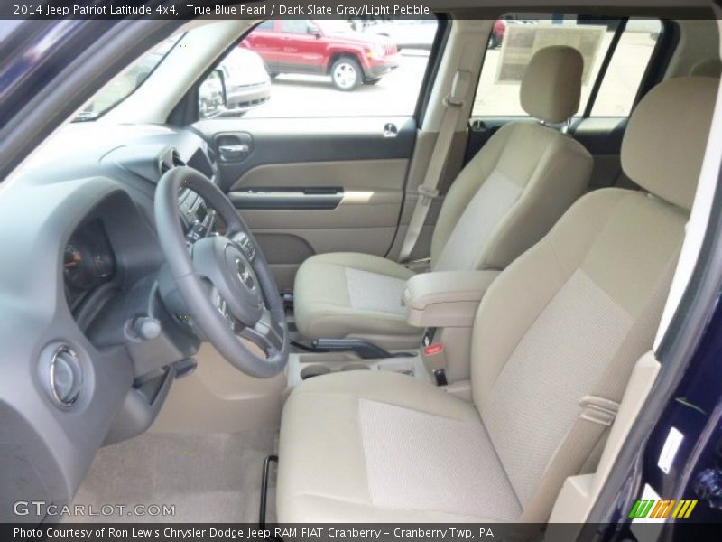 True Blue Pearl / Dark Slate Gray/Light Pebble 2014 Jeep Patriot Latitude 4x4