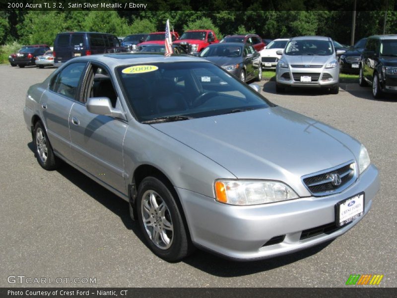Satin Silver Metallic / Ebony 2000 Acura TL 3.2