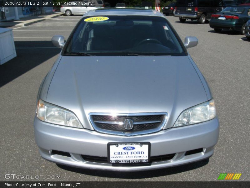 Satin Silver Metallic / Ebony 2000 Acura TL 3.2