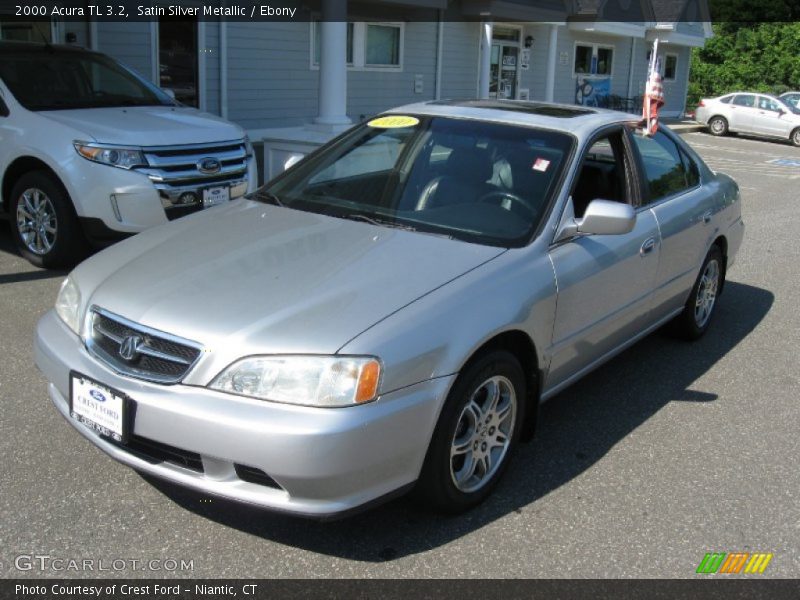 Satin Silver Metallic / Ebony 2000 Acura TL 3.2