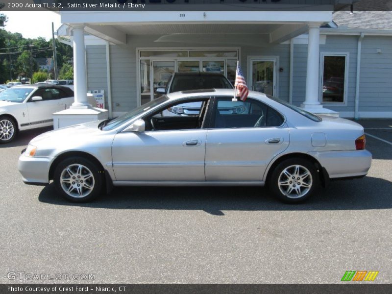 Satin Silver Metallic / Ebony 2000 Acura TL 3.2