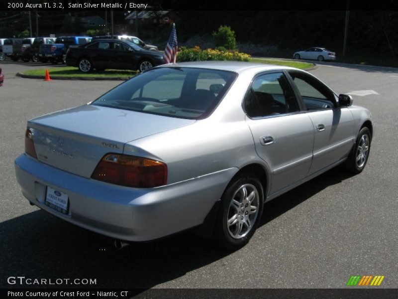 Satin Silver Metallic / Ebony 2000 Acura TL 3.2