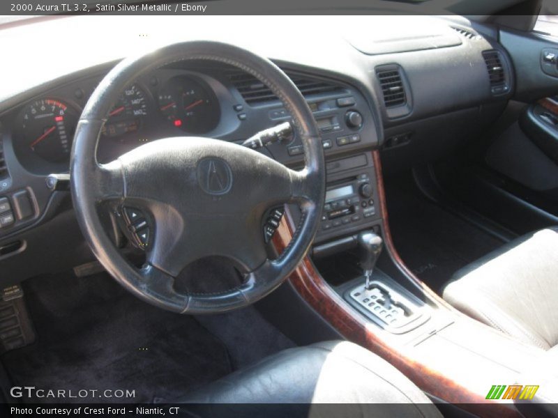 Satin Silver Metallic / Ebony 2000 Acura TL 3.2