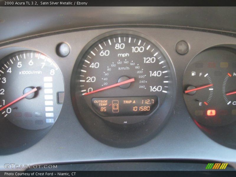 Satin Silver Metallic / Ebony 2000 Acura TL 3.2