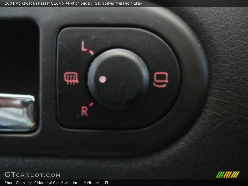 Satin Silver Metallic / Gray 2001 Volkswagen Passat GLX V6 4Motion Sedan