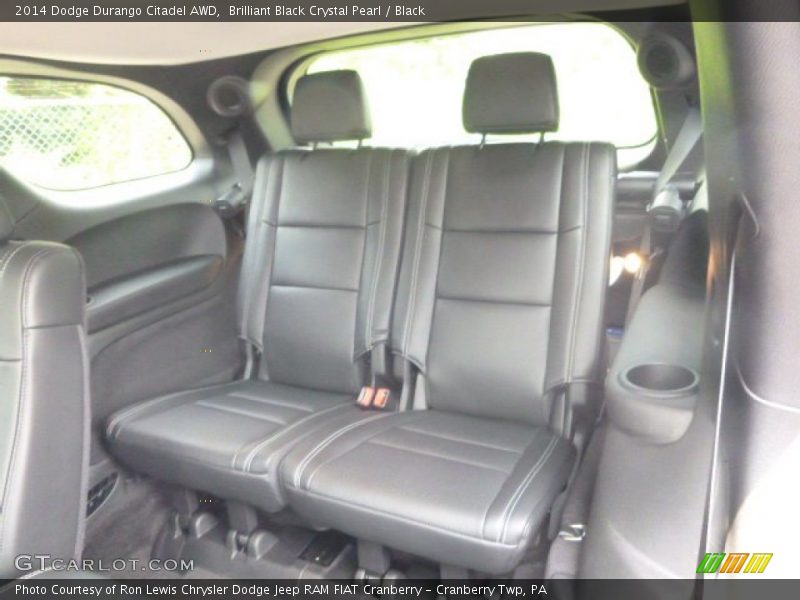 Brilliant Black Crystal Pearl / Black 2014 Dodge Durango Citadel AWD