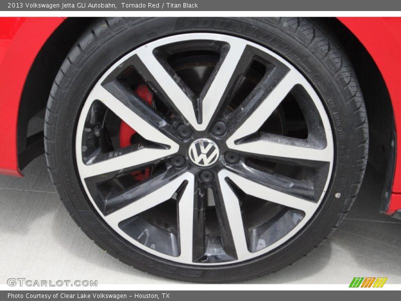 Tornado Red / Titan Black 2013 Volkswagen Jetta GLI Autobahn