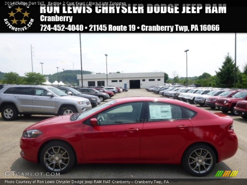 Redline 2 Coat Pearl / Black/Light Tungsten 2014 Dodge Dart SXT